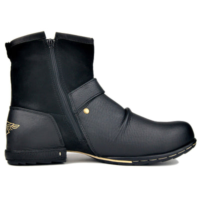 Bottes d'équitation en cuir de vache Natty