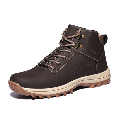 Bottines imperméables d'extérieur mi-hautes pour hommes