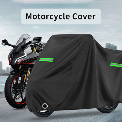 Housse de protection solaire imperméable pour moto avec réfléchissant la nuit