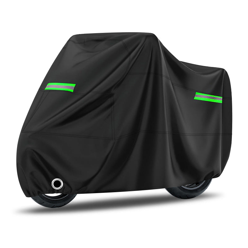 Housse de protection solaire imperméable pour moto avec réfléchissant la nuit