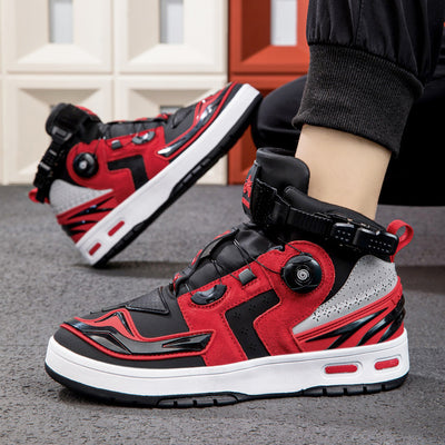Bottes de croiseur de moto punk 