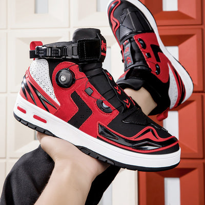 Bottes de croiseur de moto punk 