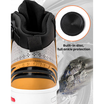 Bottes de croiseur de moto punk 