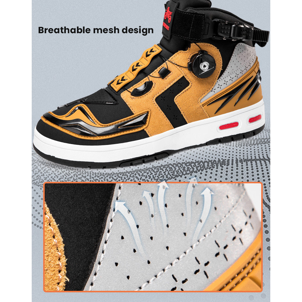 Bottes de croiseur de moto punk 