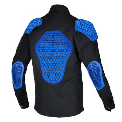 Chemise d'équitation blindée pour moto