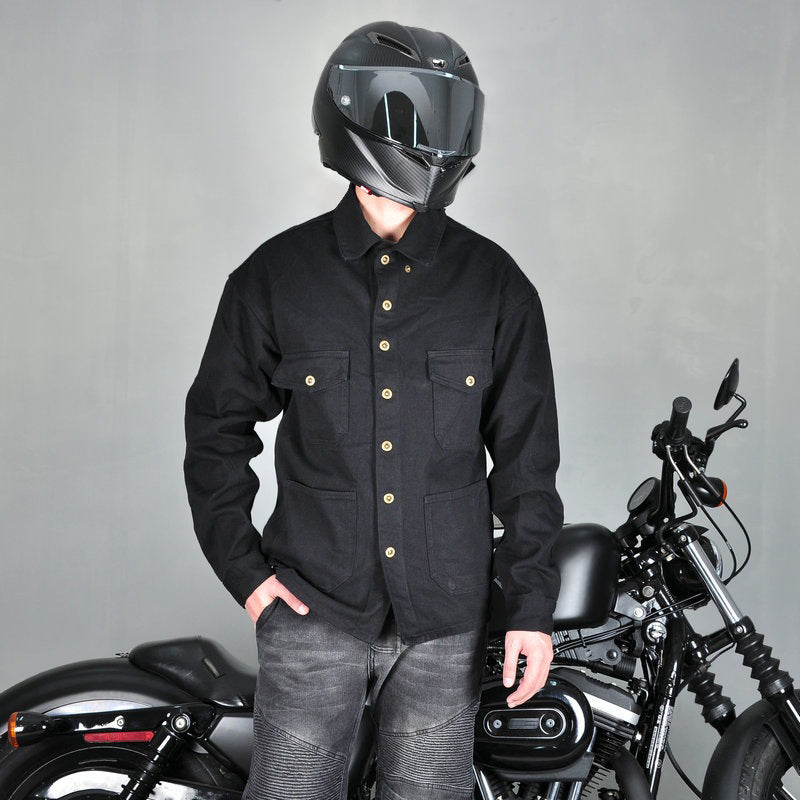 Chemise d'équitation blindée pour moto