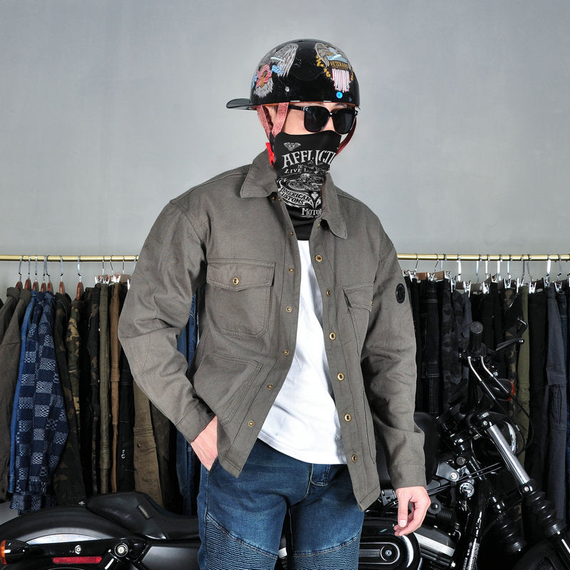 Chemise d'équitation blindée pour moto