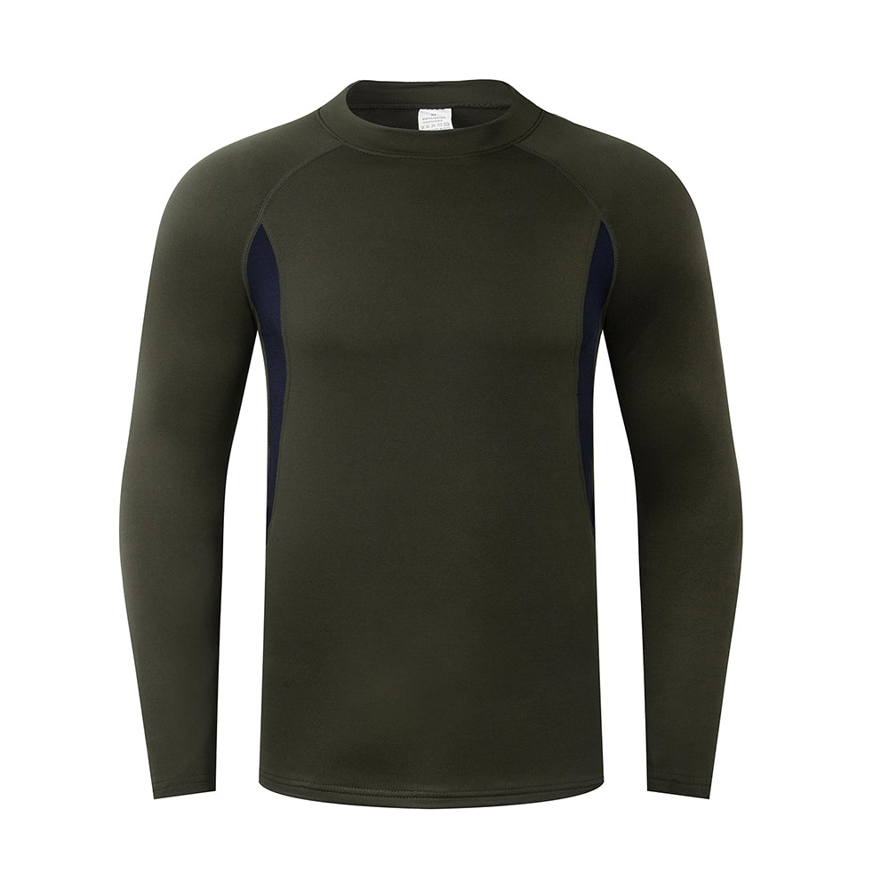 Men's Fleece-lined Thermal Underwear Set