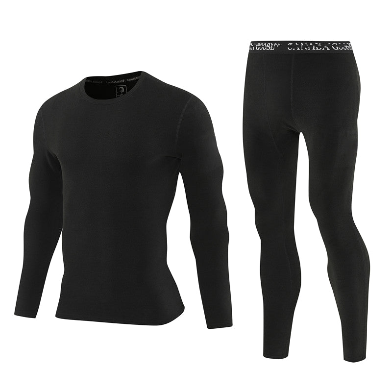 Men's Winter Motorcycle Thermal Underwear Set