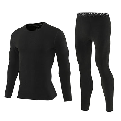 Men's Winter Motorcycle Thermal Underwear Set