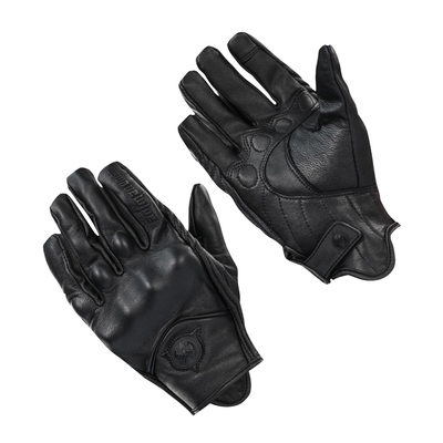 Short Cuff Motorcycle Leather Gloves