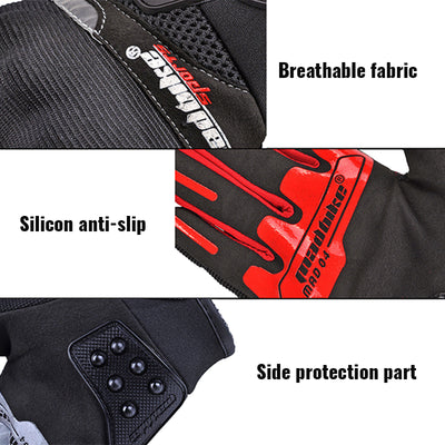 Gants de moto en maille d'été