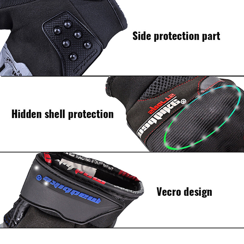 Gants de moto en maille d'été