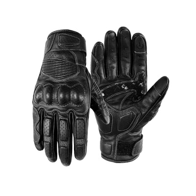 Gants de moto en cuir pour toutes les saisons
