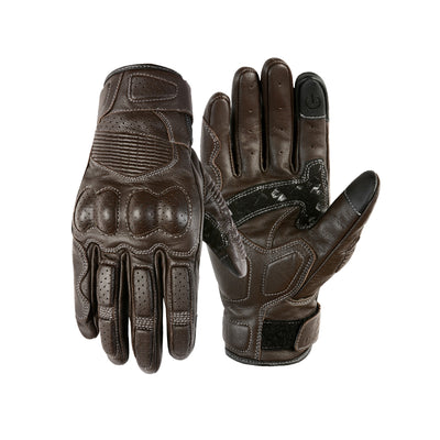 Gants de moto en cuir pour toutes les saisons