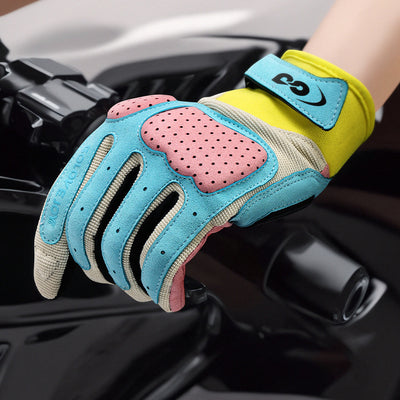 Gants de moto en cuir pour toutes les saisons