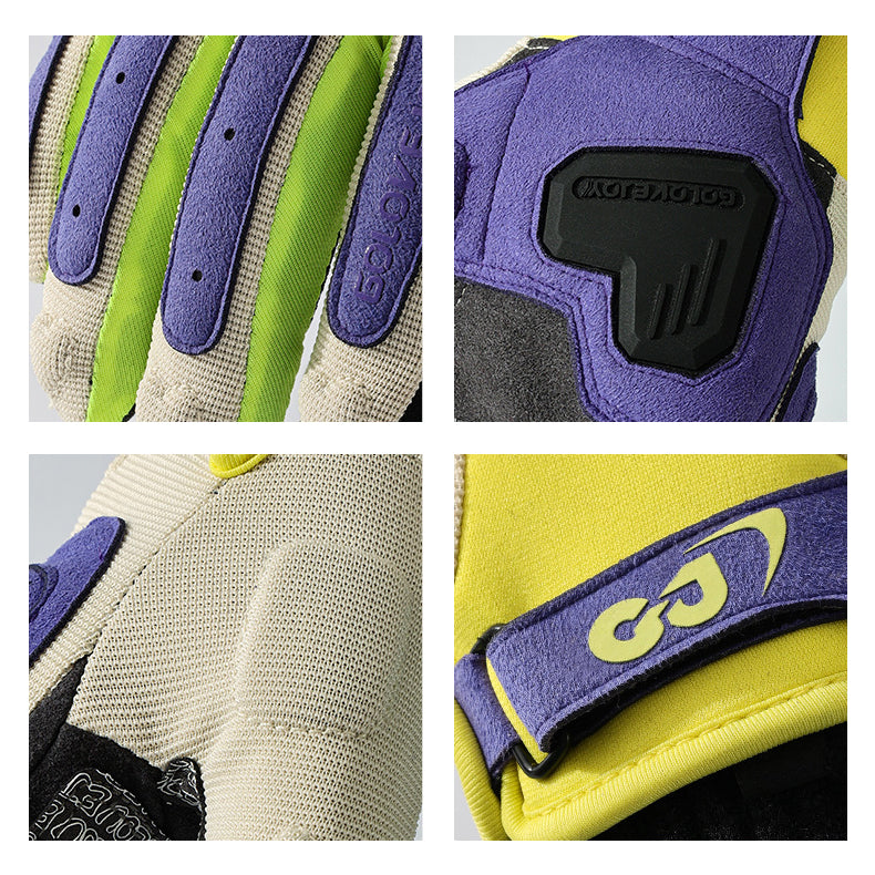 Gants de moto en cuir pour toutes les saisons