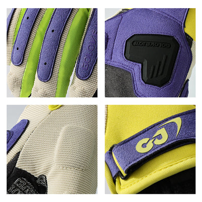 Gants de moto en cuir pour toutes les saisons