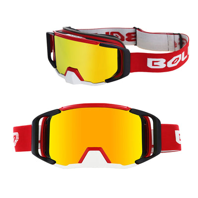 Multicolor Motorcycle Goggles MX ATV Dirt Bike