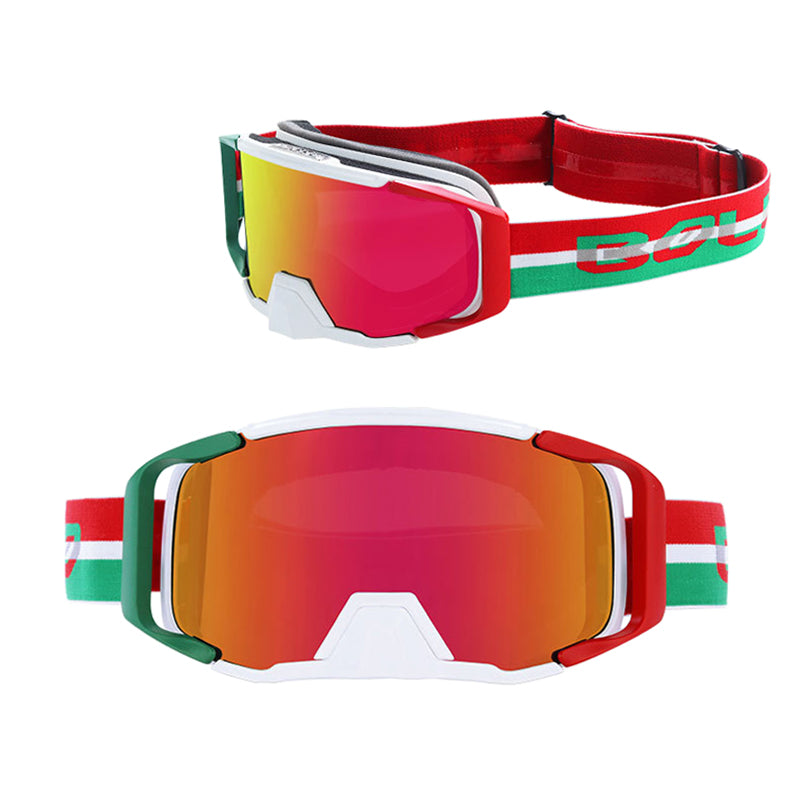 Multicolor Motorcycle Goggles MX ATV Dirt Bike