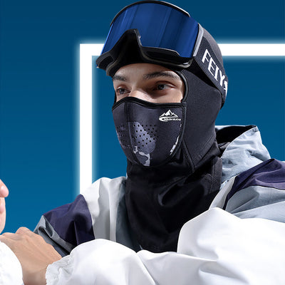 Winter Magnetic Full Face Mask Warm Windproof