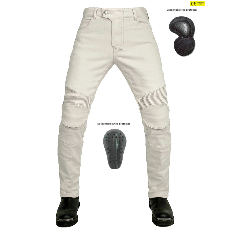 Pantalon d'équitation blanc antique pour hommes