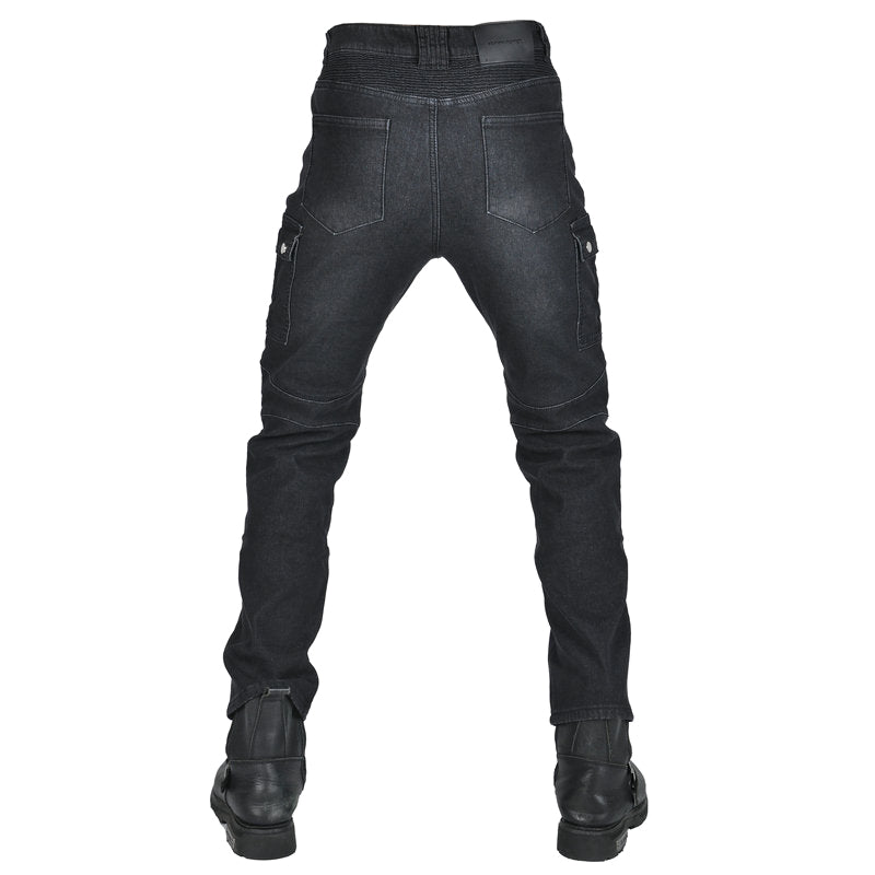 Fierce 4 Men Motorcycle Winter Plus Jean en velours