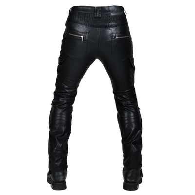 Pantalon de moto enduit multi-poches pour hommes