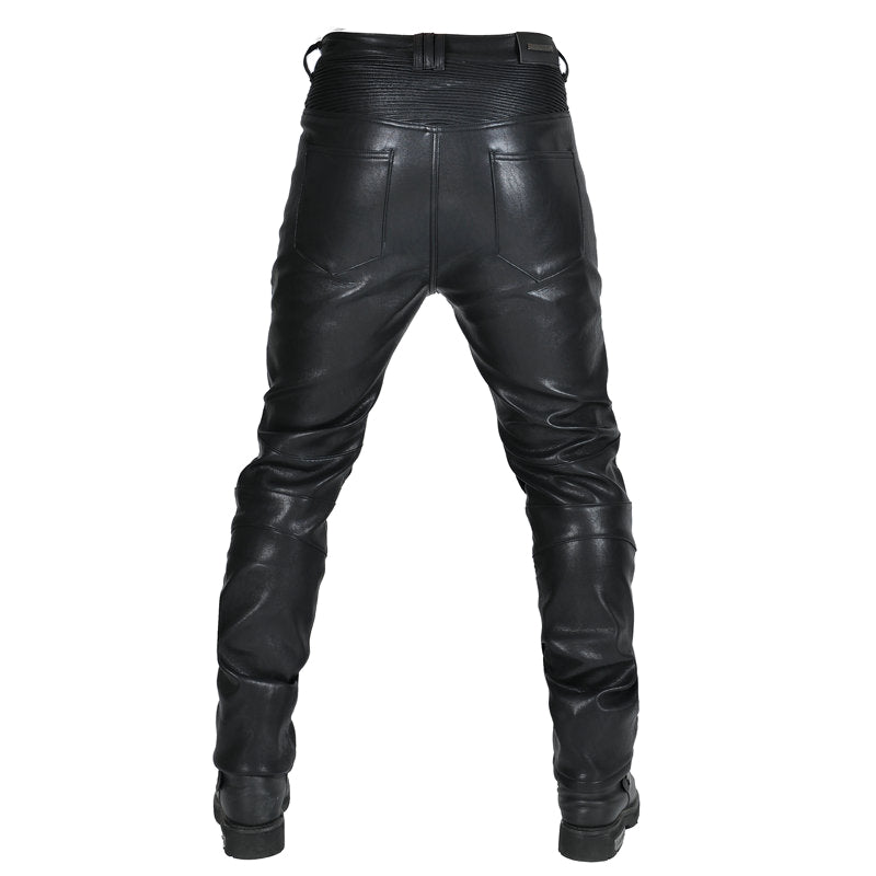 Pantalon de moto enduit multi-poches pour hommes