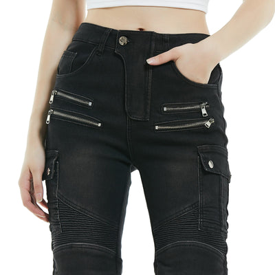 Winter Women Fierce 4 Fleece-lined Motorcycle Jeans
