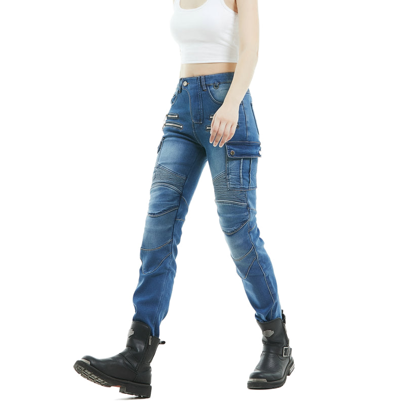 Winter Women Fierce 4 Fleece-lined Motorcycle Jeans