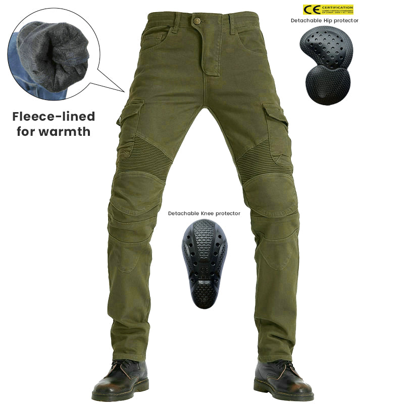 Pantalon cargo chaud pour moto d'hiver