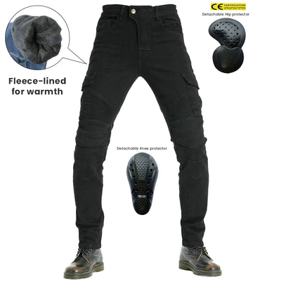 Pantalon cargo chaud pour moto d'hiver