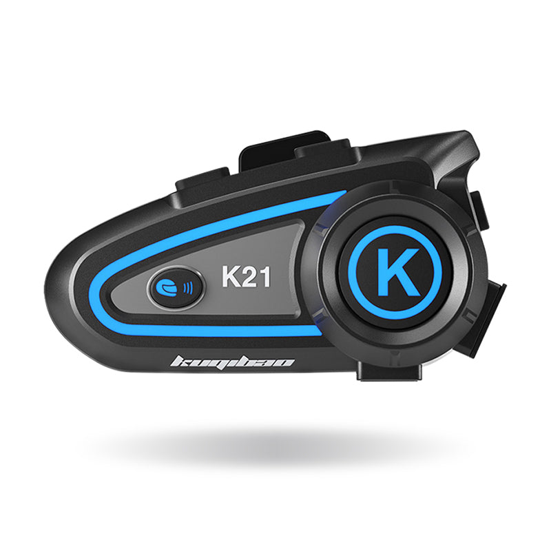 K21 Waterproof Helmet Bluetooth Headset With Three Color Light