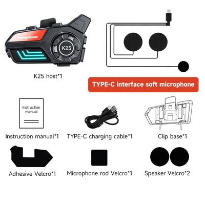 Casque de moto casque Bluetooth multifonctionnel 