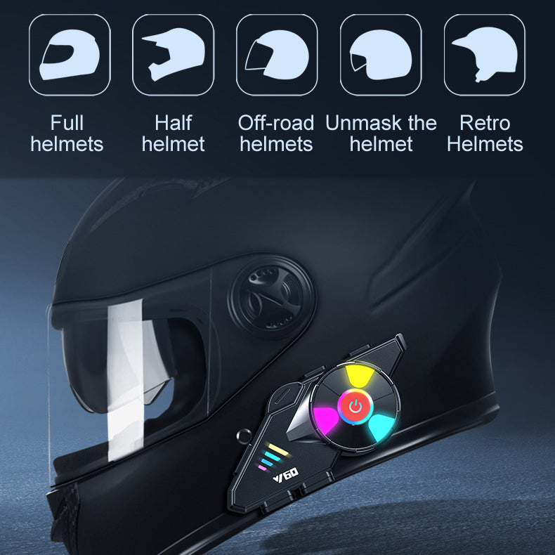 Casque de moto casque Bluetooth multifonctionnel 