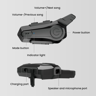 Casque de moto casque Bluetooth multifonctionnel 