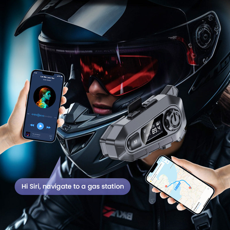 Casque de moto casque Bluetooth multifonctionnel 