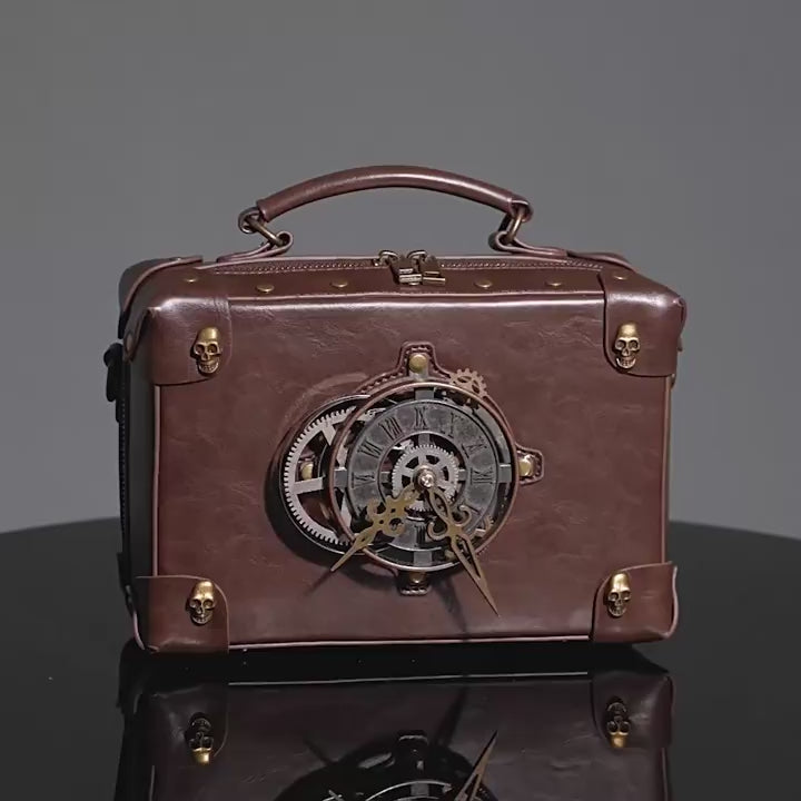 Sac à bandoulière Vintage Time Traveler 