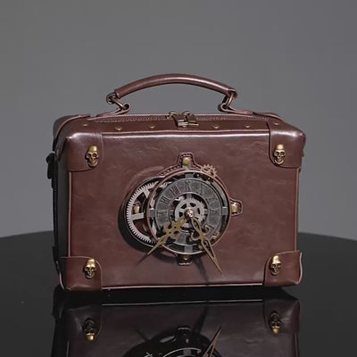 Sac à bandoulière Vintage Time Traveler 