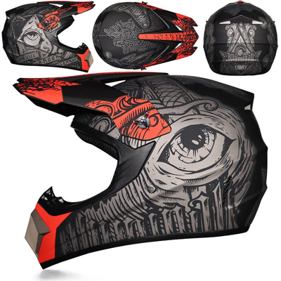 Motorcycle Helmet Off-Road MX Dirt Bike Racing Helmet