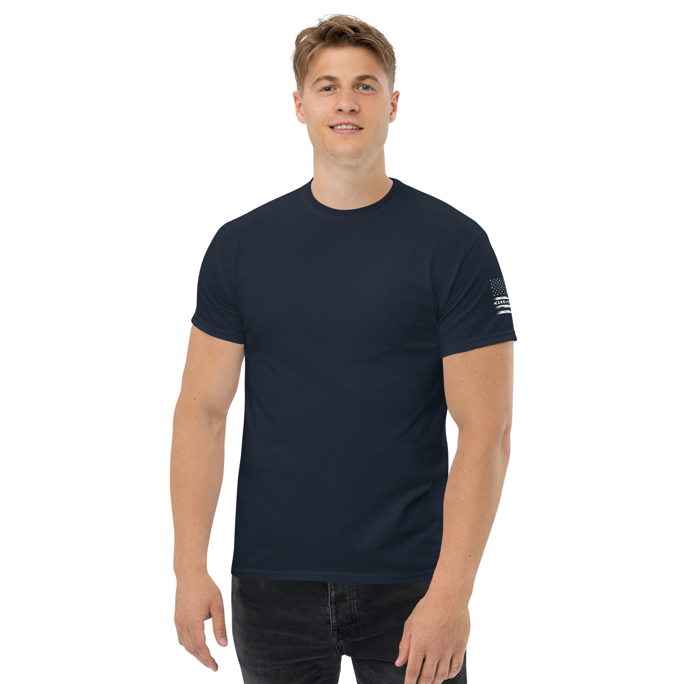 T-shirt drapeau patriotique pour homme