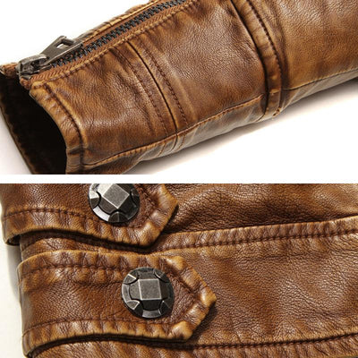 Veste Chopper en cuir Biker Forward