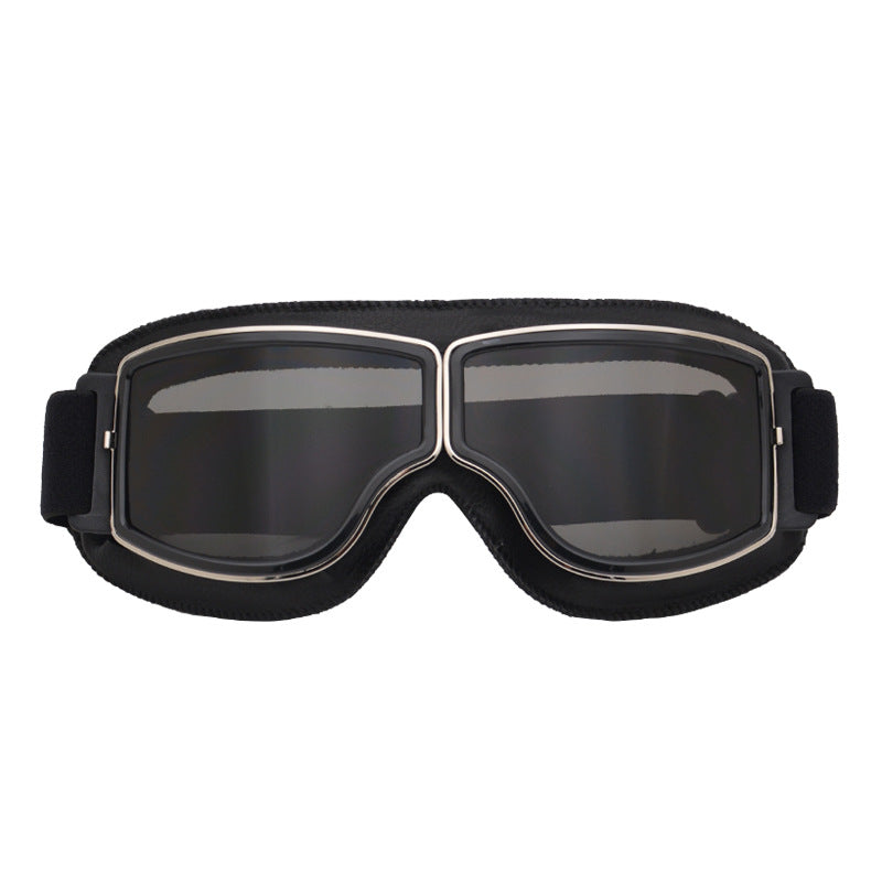 Lunettes de casque de motard vintage