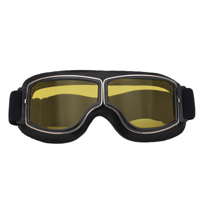 Lunettes de casque de motard vintage