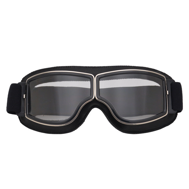 Lunettes de casque de motard vintage