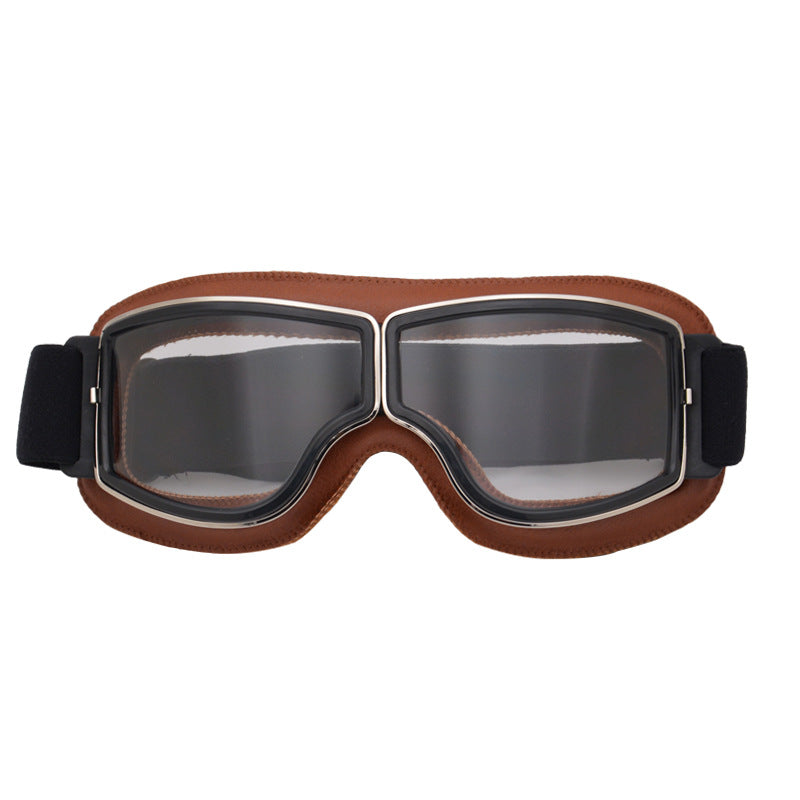 Lunettes de casque de motard vintage