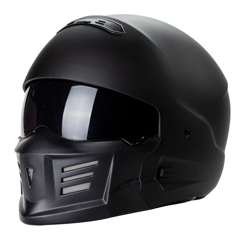 Combat Racing Helmet 3/4 Open Face Motorcycle Helmet