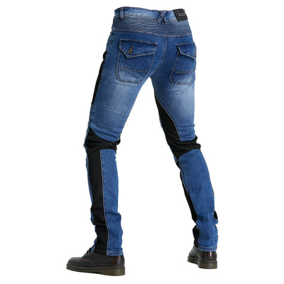 PK719 Jean moto d'été avec équipement de protection