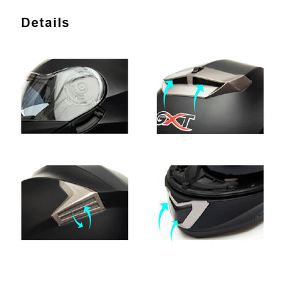 Modular Helmet Flip Up Racing Motorcycle Helmet